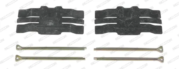 комплект принадлежности, дискови накладки FERODO              