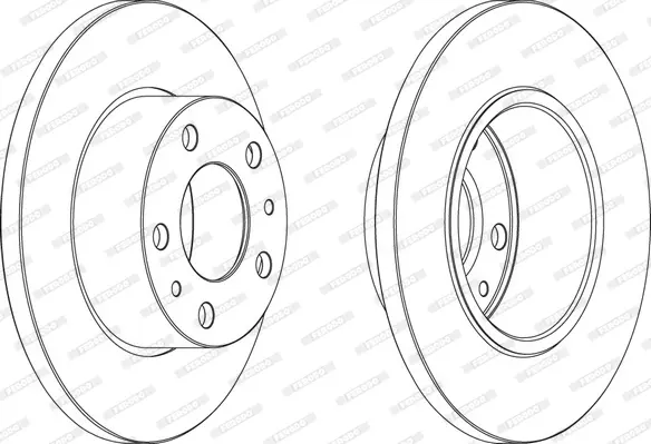 спирачен диск FERODO              