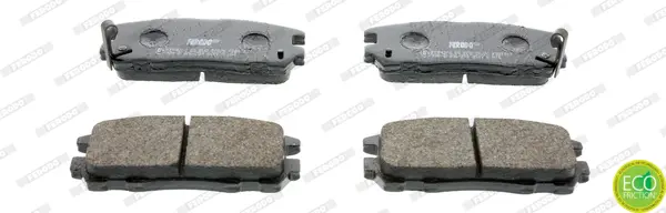 комплект спирачно феродо, дискови спирачки FERODO              
