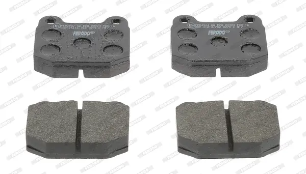 комплект спирачно феродо, дискови спирачки FERODO              