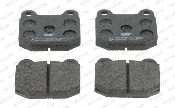 комплект спирачно феродо, дискови спирачки FERODO              