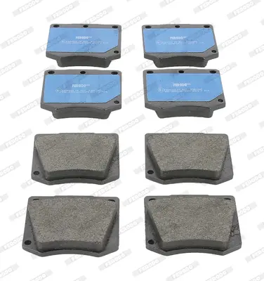 комплект спирачно феродо, дискови спирачки FERODO              