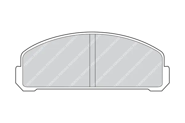 комплект спирачно феродо, дискови спирачки FERODO              