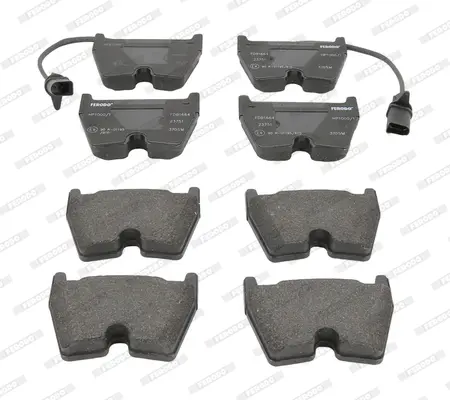 комплект спирачно феродо, дискови спирачки FERODO              
