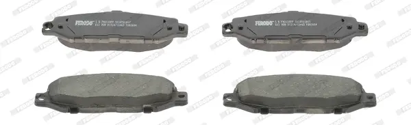 комплект спирачно феродо, дискови спирачки FERODO              