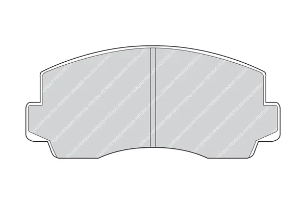 комплект спирачно феродо, дискови спирачки FERODO              