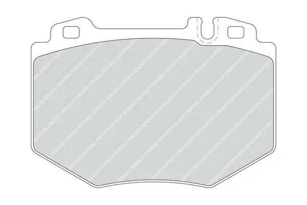 комплект спирачно феродо, дискови спирачки FERODO              