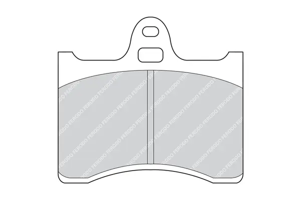 комплект спирачно феродо, дискови спирачки FERODO              