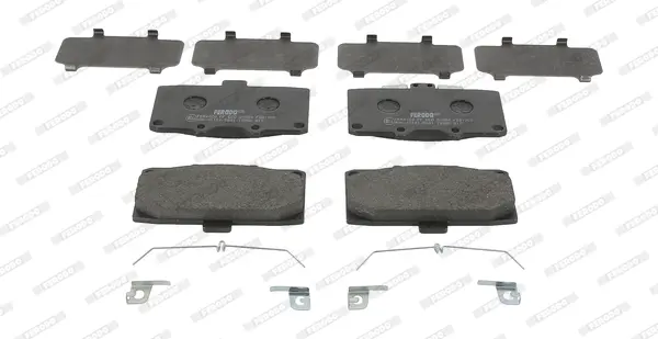 комплект спирачно феродо, дискови спирачки FERODO              