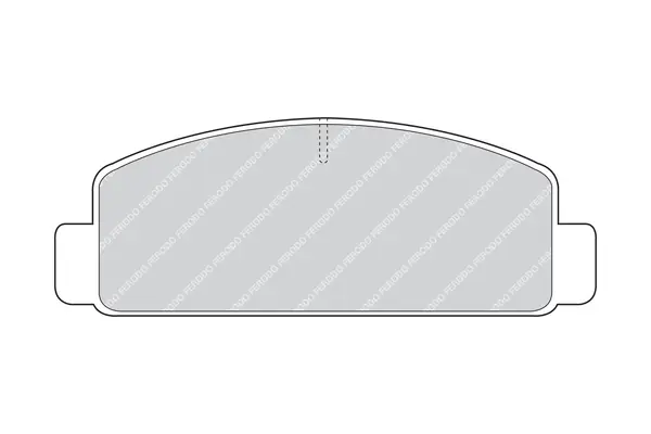 комплект спирачно феродо, дискови спирачки FERODO              