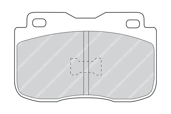 комплект спирачно феродо, дискови спирачки FERODO              