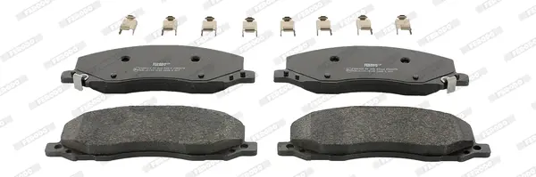 комплект спирачно феродо, дискови спирачки FERODO              