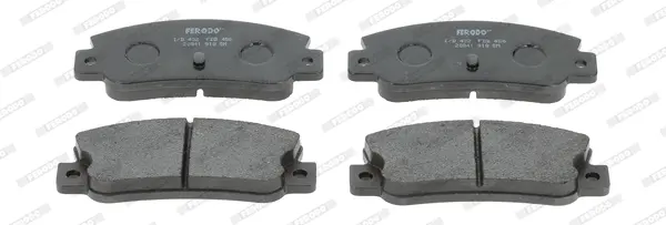 комплект спирачно феродо, дискови спирачки FERODO              