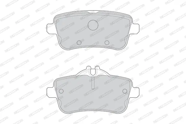 комплект спирачно феродо, дискови спирачки FERODO              
