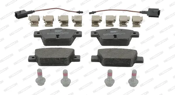 комплект спирачно феродо, дискови спирачки FERODO              