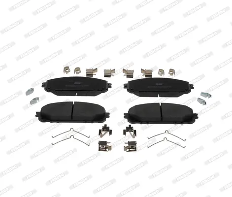 комплект спирачно феродо, дискови спирачки FERODO              