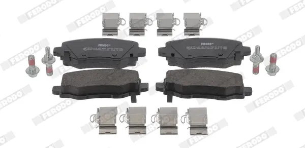 комплект спирачно феродо, дискови спирачки FERODO              