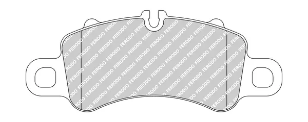 комплект спирачно феродо, дискови спирачки FERODO              