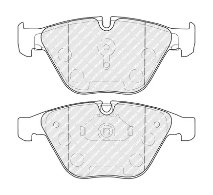 комплект спирачно феродо, дискови спирачки FERODO              