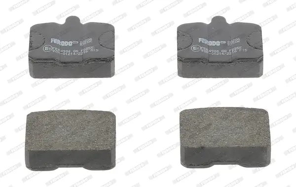 комплект спирачно феродо, дискови спирачки FERODO              