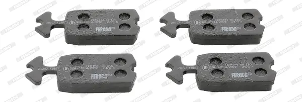 комплект спирачно феродо, дискови спирачки FERODO              