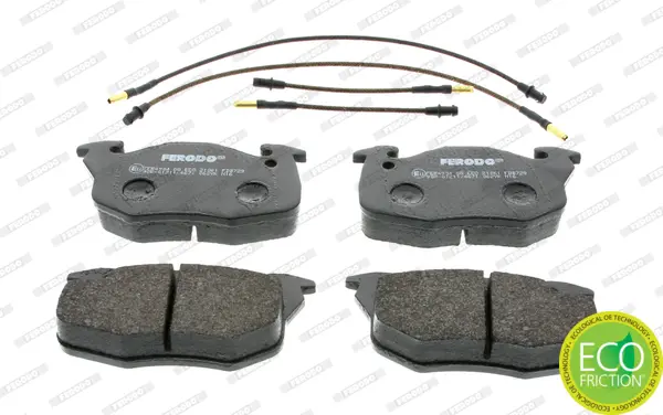 комплект спирачно феродо, дискови спирачки FERODO              
