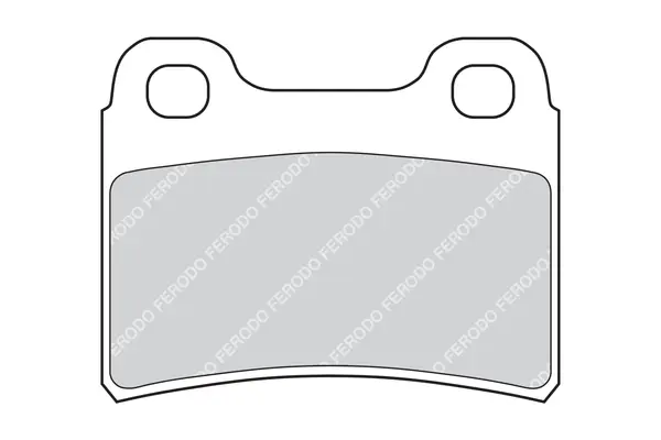 комплект спирачно феродо, дискови спирачки FERODO              