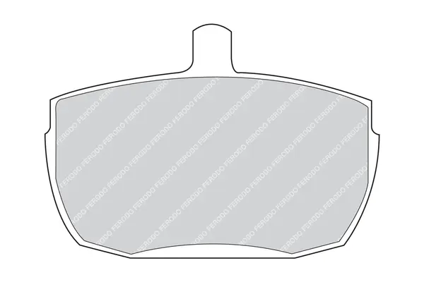 комплект спирачно феродо, дискови спирачки FERODO              