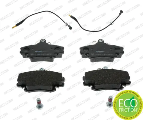 комплект спирачно феродо, дискови спирачки FERODO              