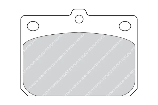 комплект спирачно феродо, дискови спирачки FERODO              