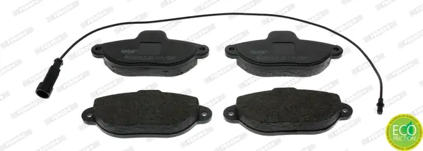 комплект спирачно феродо, дискови спирачки FERODO              