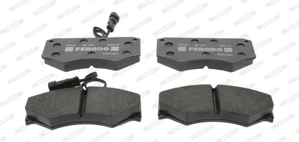 комплект спирачно феродо, дискови спирачки FERODO              