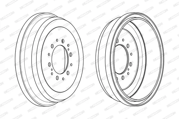 спирачен барабан FERODO              