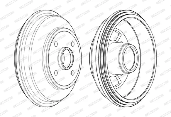 спирачен барабан FERODO              