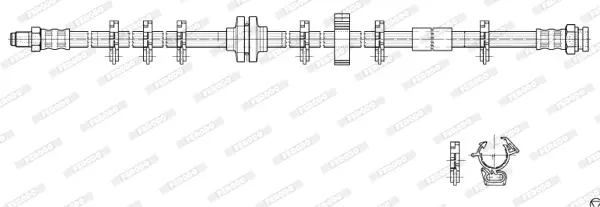 спирачен маркуч FERODO              
