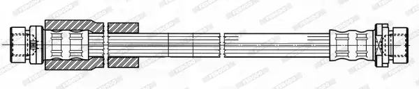 спирачен маркуч FERODO              