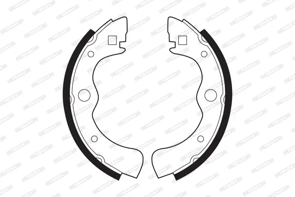 комплект спирачна челюст FERODO              
