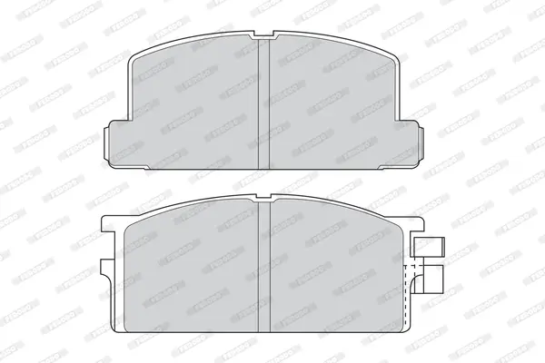 комплект спирачно феродо, дискови спирачки FERODO              