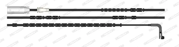 предупредителен контактен сензор, износване на накладките FERODO              