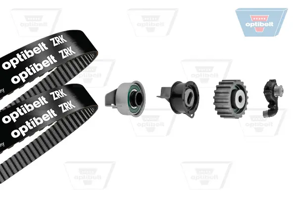 водна помпа- к-кт ангренажен ремък OPTIBELT            