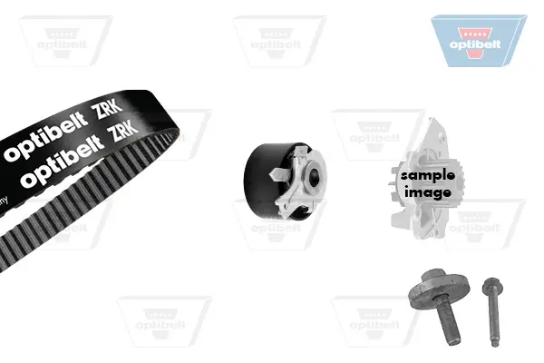 водна помпа- к-кт ангренажен ремък OPTIBELT            