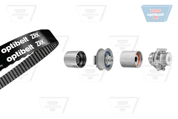 водна помпа- к-кт ангренажен ремък OPTIBELT            