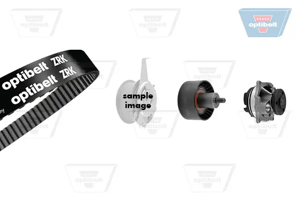 водна помпа- к-кт ангренажен ремък OPTIBELT            