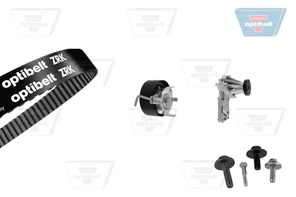 водна помпа- к-кт ангренажен ремък OPTIBELT            