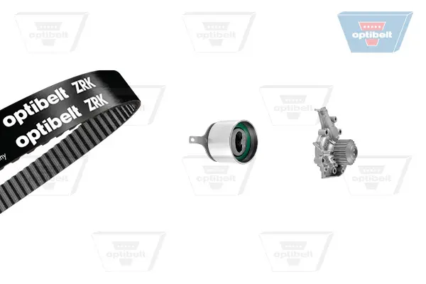 водна помпа- к-кт ангренажен ремък OPTIBELT            