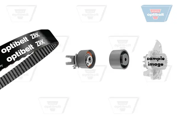 водна помпа- к-кт ангренажен ремък OPTIBELT            