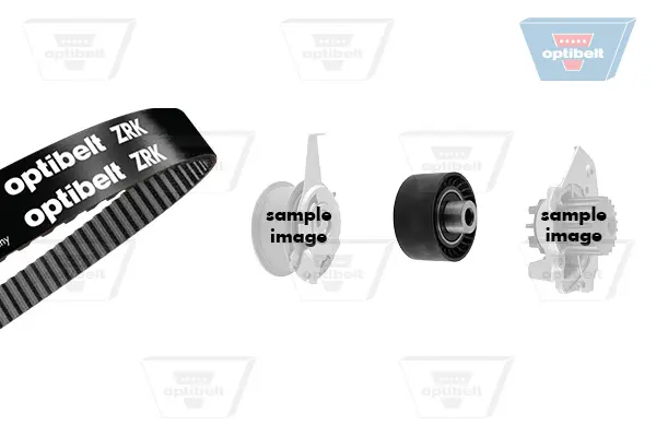 водна помпа- к-кт ангренажен ремък OPTIBELT            