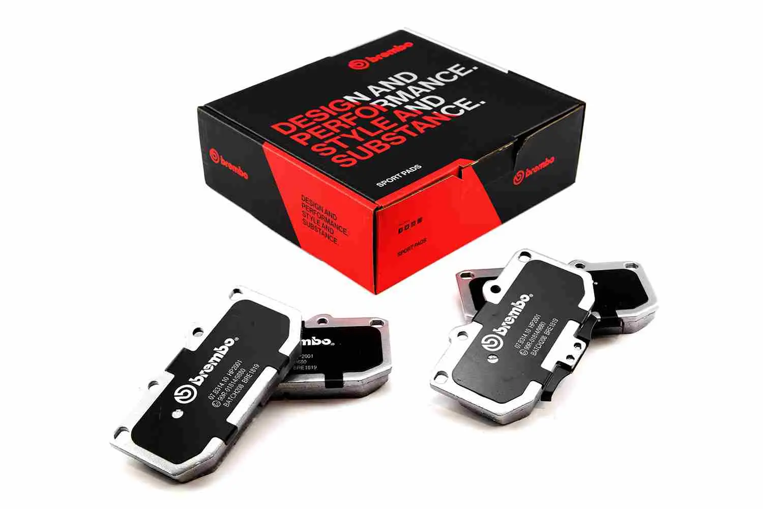 комплект накладки за високо натоварване BREMBO              