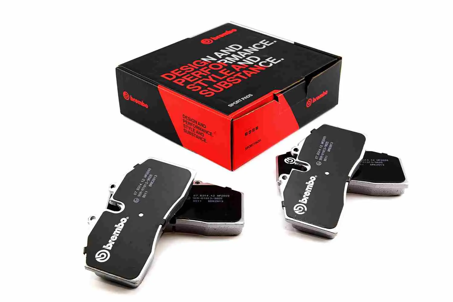 комплект накладки за високо натоварване BREMBO              