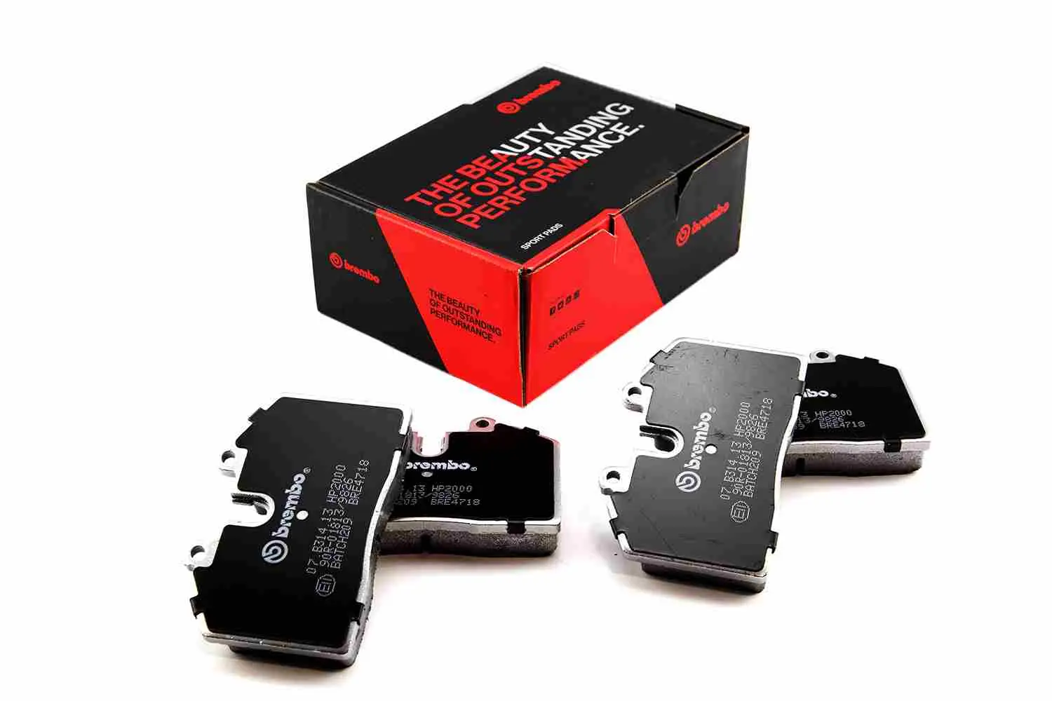 комплект накладки за високо натоварване BREMBO              